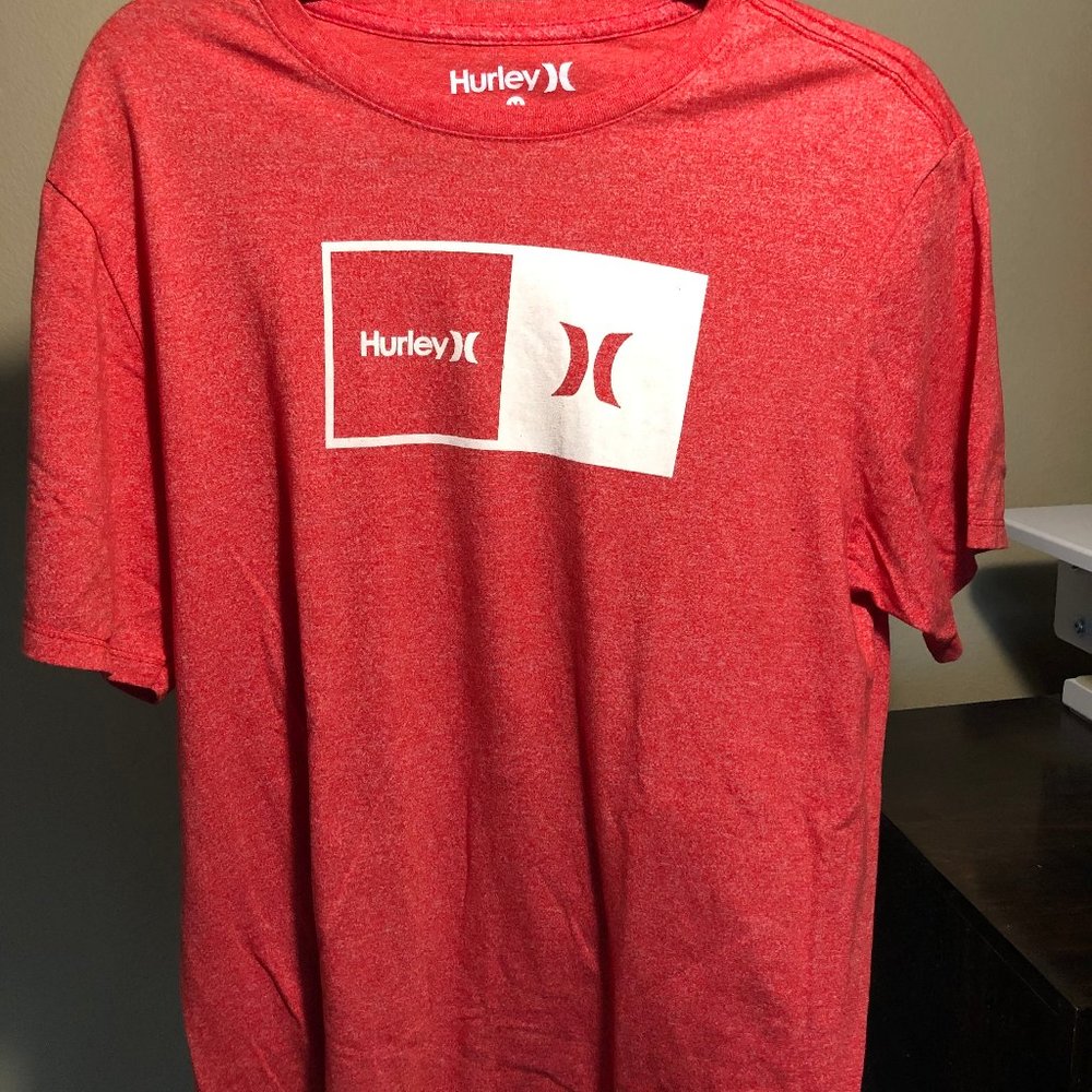Hurley Red Graphic T Shirt